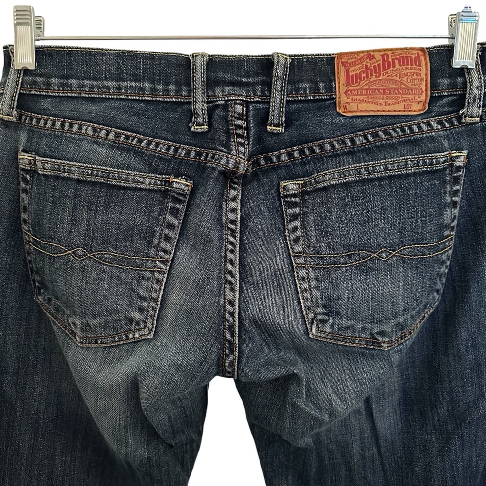 Lucky Brand Distressed Bootcut Jeans Size 6/28 - Picture 5 of 8